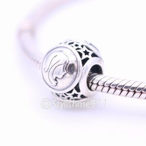Authentic PANDORA Retired Virgo Star Sign Charm - 791941